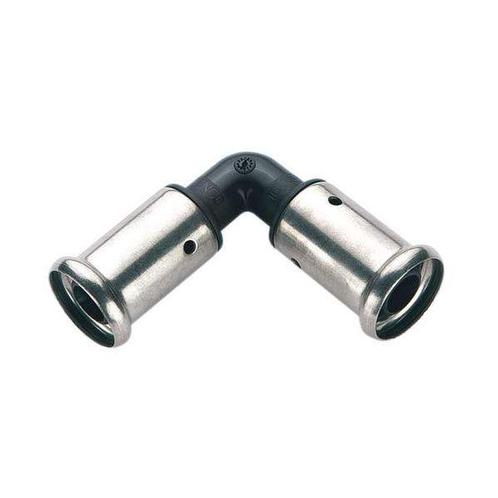 Henco perskoppeling Ø26x26 knie  90°, Doe-het-zelf en Verbouw, Verwarming en Radiatoren, Verzenden