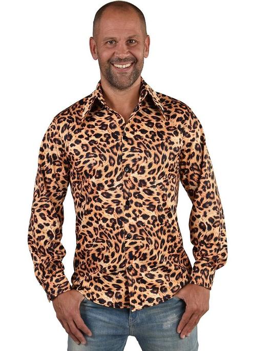 Party Blouse Panter Heren, Kleding | Heren, Carnavalskleding en Feestkleding, Nieuw, Ophalen of Verzenden
