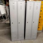 Metalen 2-deurs kledinglocker - 180x60x50 cm, Nieuw, Ophalen of Verzenden