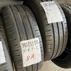 2 x Continental EcoContact 5 185-55-15 Zomerbanden 5mm, Auto-onderdelen, Banden en Velgen, Gebruikt, 15 inch, Band(en), Personenwagen