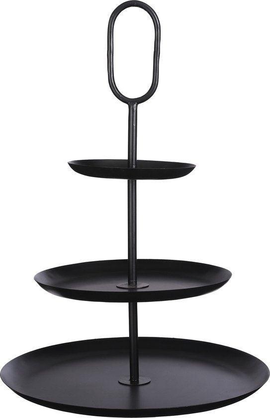 Tweedekans | Mica Decorations Rama Etagère 3 Laags - H55 x, Huis en Inrichting, Woonaccessoires | Etagères, Zo goed als nieuw