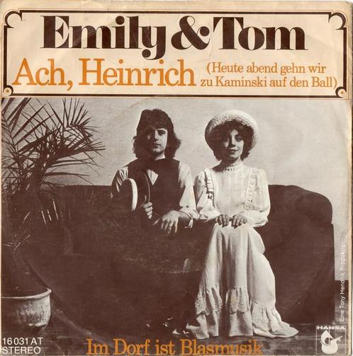 vinyl single 7 inch - Emily &amp; Tom - Ach, Heinrich (He..., Cd's en Dvd's, Vinyl Singles, Zo goed als nieuw, Verzenden