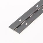 PIANOSCHARNIER RVS 4301 40MM X 3.5 METER DIKTE 0,70MM, Doe-het-zelf en Verbouw, Verzenden, Nieuw