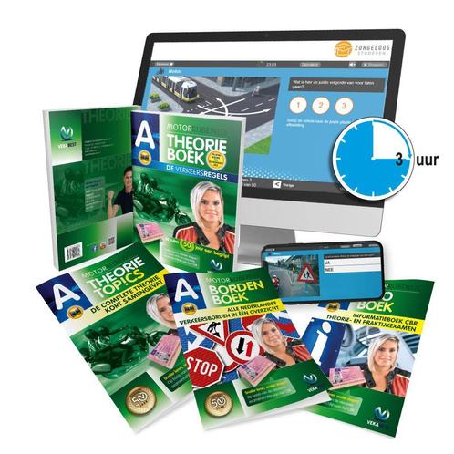 Motor Theorie Boek 2023 - Compleet Pakket Uitgebreid, Boeken, Studieboeken en Cursussen, Nieuw, Overige niveaus, Verzenden