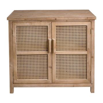 Webbing kast Bandung - naturel - 72x80x40 cm beschikbaar voor biedingen