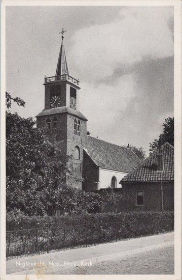 NIGTEVECHT - Ned. Herv. Kerk, Verzamelen, Ansichtkaarten | Nederland, Verzenden