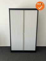 Mewaf roldeurkast - 198x120x48cm - Zwart/donkerblauw  met..., Werkplek, Ophalen of Verzenden, Gebruikt, Kast