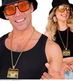 Ketting Radio Goud | Gettoblaster Ketting 75cm, Verzenden, Nieuw