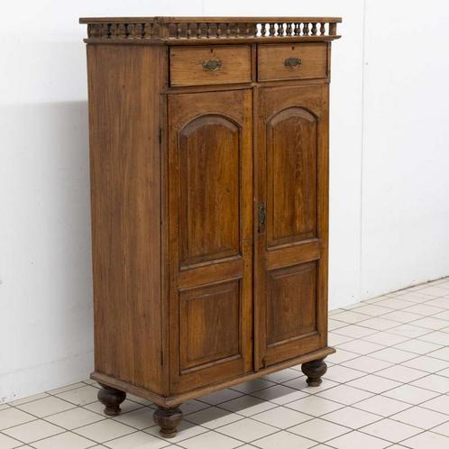Antieke Houten Kast, Huis en Inrichting, Kasten | Wandmeubels, Ophalen of Verzenden