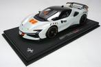 BBR 1:18 - Modelauto - Ferrari SF90 XX Stadale - Bianco, Nieuw