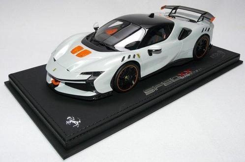 BBR 1:18 - Modelauto - Ferrari SF90 XX Stadale - Bianco, Hobby en Vrije tijd, Modelauto's | 1:5 tot 1:12