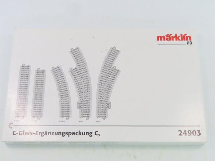 Märklin H0 - 24903 - Modeltreinsporen (1) - 18-delige, Hobby en Vrije tijd, Modeltreinen | H0
