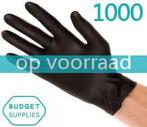Nitril handschoenen M zwart 10x100 stuks €  33,50