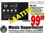 NUX MG300 Amp Modeling Processor | Music Department, Muziek en Instrumenten, Effecten, Ophalen of Verzenden, Nieuw, Distortion, Overdrive of Fuzz