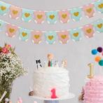 Baby Douche Slinger met Rompers – Papieren Feest Banner, Verzenden, Nieuw