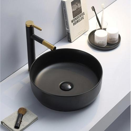 Waskom Sanilux Victoria Color Line Rond 39 cm Inclusief, Doe-het-zelf en Verbouw, Sanitair, Overige typen, Nieuw, Ophalen of Verzenden