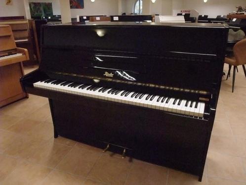 Rösler piano, 109cm hoog, zwart hoogglans * Warme Piano *, Muziek en Instrumenten, Piano's, Piano, Zwart, Gebruikt, Hoogglans