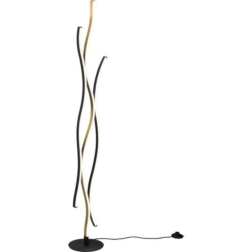 Vloerlamp - Dimbaar - 1-lichts - Chroom, Huis en Inrichting, Lampen | Vloerlampen, Nieuw, Metaal, 100 tot 150 cm, Ophalen of Verzenden