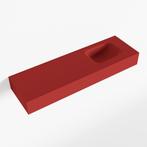 MONDIAZ LEX Fire vrijhangende solid surface wastafel 100cm., Ophalen of Verzenden, Nieuw, Overige typen