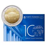 Estland 2 Euro Universiteit 2019 BU Coincard, Postzegels en Munten, Verzenden