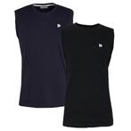 Donnay Donnay Heren - 2-Pack - Mouwloos T-shirt Stan - Navy, Kleding | Heren, T-shirts, Verzenden, Nieuw
