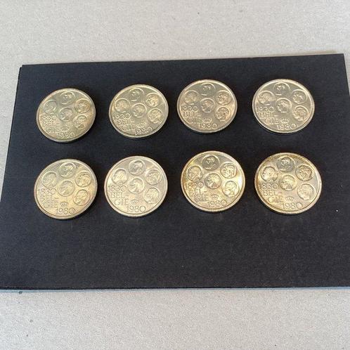 België. 500 Francs 1980 150 jaar onafhankelijkheid van, Postzegels en Munten, Munten | Nederland