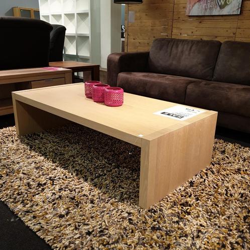Salontafel Blank Eikenhout, Huis en Inrichting, Tafels | Salontafels, Ophalen of Verzenden
