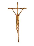 Erwin Huber - Kreuz - 20 cm - Modern - Brons - 1980-1990