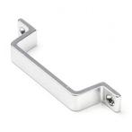 Meubelgreep | Starx | 90 mm (Geborsteld aluminium), Verzenden, Nieuw