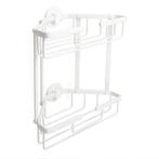 Doucherek | Differnz (Driehoek, 2 laags, Aluminium, Wit), Doe-het-zelf en Verbouw, Sanitair, Verzenden, Nieuw