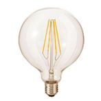 LED Filament - Dimbaar - E27 - Globe | Warm wit Licht 2700k, Ophalen of Verzenden, Nieuw