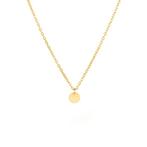 Gouden initiaal letter ketting met één of meer hangertjes, Verzenden, Nieuw, Zilver