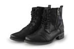 Mustang Veterboots in maat 39 Zwart | 10% extra korting, Verzenden, Zwart, Overige typen, Zo goed als nieuw