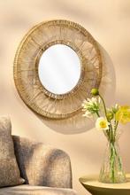 2dekans | Mica Decorations Ludy Wandspiegel - H5 x Ø60 cm -, Ophalen of Verzenden, Nieuw
