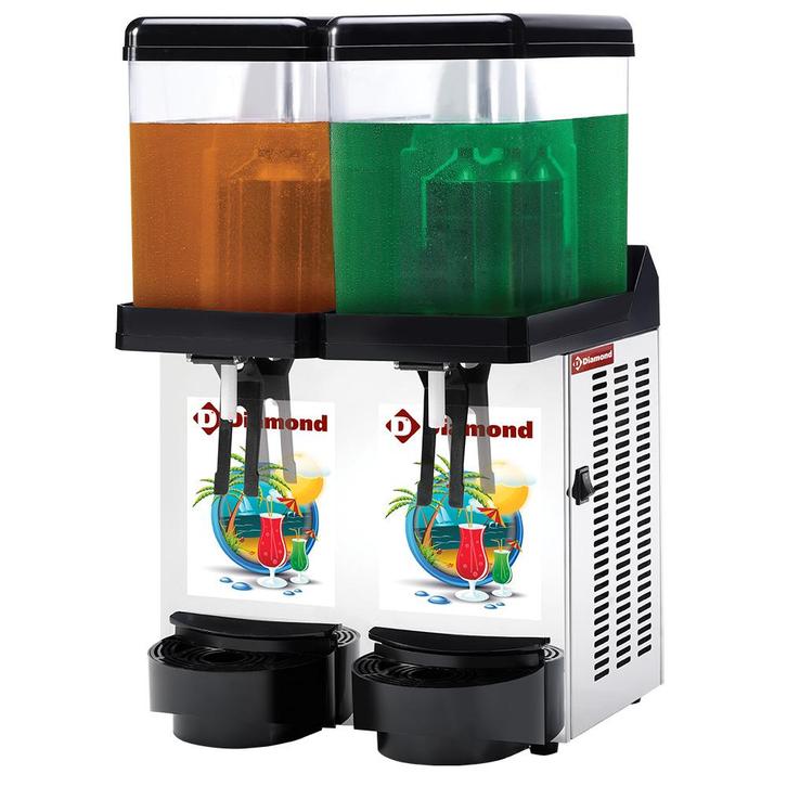 Diamond Slush Machine 2x 12L | +2°+8° | 400x400x650mm, Witgoed en Apparatuur, Koelkasten en IJskasten, Ophalen of Verzenden