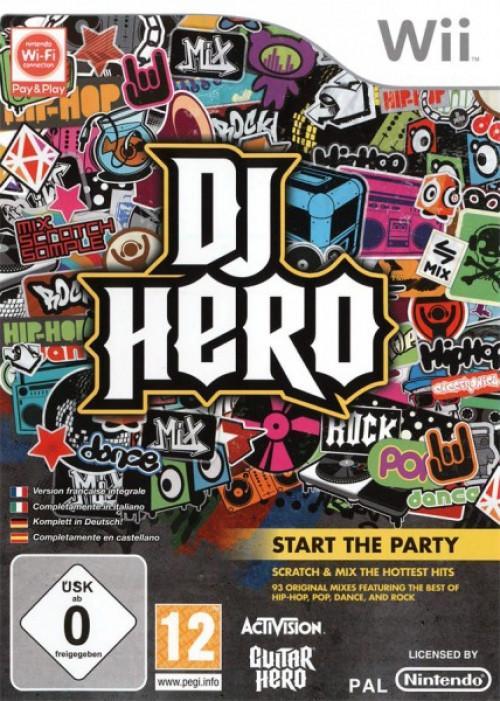 DJ Hero (Nintendo Wii), Spelcomputers en Games, Games | Nintendo Wii, Gebruikt, Vanaf 7 jaar, Verzenden