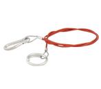 Geplastificeerde Breekkabel + Oog en karabijnhaak - 1500 mm, Ophalen of Verzenden, Nieuw, Overige typen