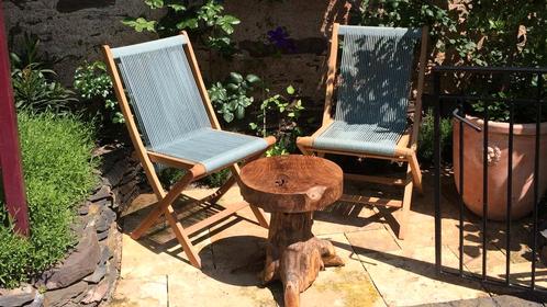 Zat 17 mei / Grote showmodellen verkoop / Teak Tuinmeubelen, Tuin en Terras, Tuinsets en Loungesets, Tuinset, Bank, Bijzettafel