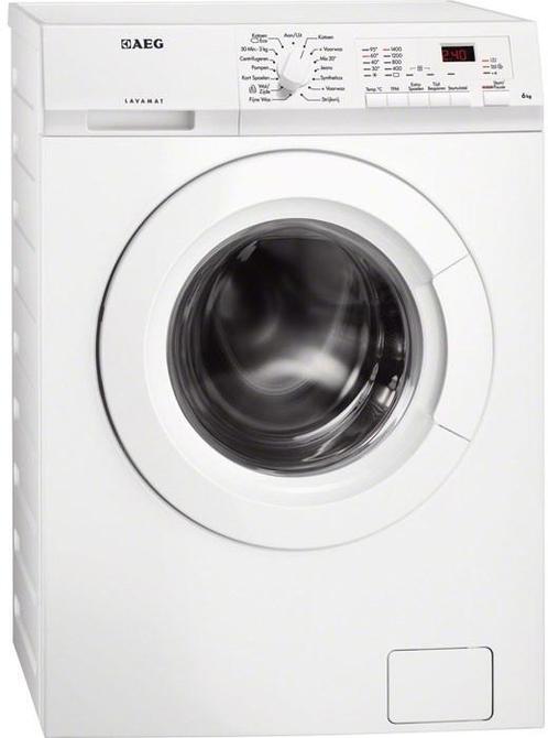 Aeg L50460fl Wasmachine 6kg 1400t, Witgoed en Apparatuur, Wasmachines, Zo goed als nieuw, Voorlader, 85 tot 90 cm, Ophalen of Verzenden