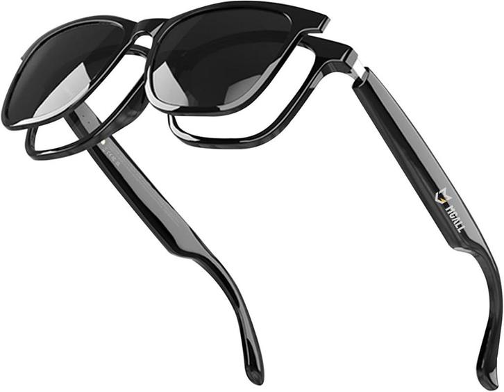 Smart glasses -  Smart bril - Slimme bril - Zwart - MGALL, Sieraden, Tassen en Uiterlijk, Zonnebrillen en Brillen | Heren, Zo goed als nieuw