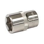 Silverline Zeskantige dop - chroom vanadium - 18 mm - roe..., Doe-het-zelf en Verbouw, Gereedschap | Handgereedschap, Ophalen of Verzenden