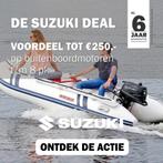 Suzuki buitenboordmotor Suzuki deal toto 250,- euro korting!