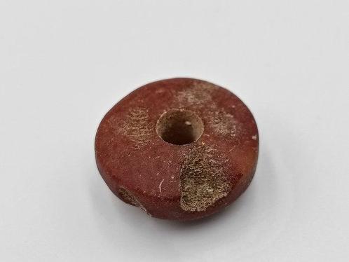 Viking periode Amber Bead (amulet) - 19 mm, Antiek en Kunst, Antiek | Overige Antiek