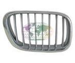 BMW X5, E53, 2000-2003 - GRILLE, chrome zilvergrijs, rechts, Auto-onderdelen, Verzenden, Nieuw, BMW