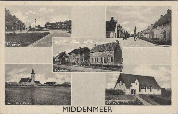 MIDDENMEER - Meerluik Middenmeer, Verzamelen, Ansichtkaarten | Nederland, Verzenden