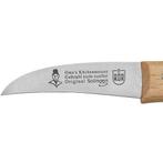 RÖR Solingen Schilmesje Krom Hout – Carbonstaal – Omas, Huis en Inrichting, Keuken | Bestek, Ophalen of Verzenden, Nieuw, Hout