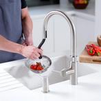 Quooker Flex Keukenmengkraan Chroom, Ophalen of Verzenden, Nieuw, Chroom, Kraan