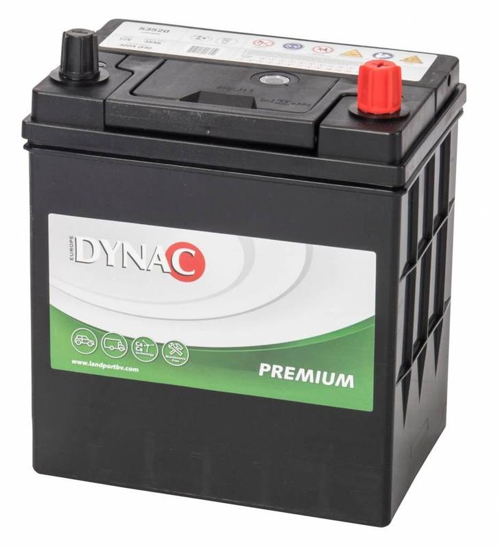 Dynac Auto accu 12 volt 35 ah Type 53520, Auto-onderdelen, Accu's en Toebehoren, Nieuw, Ophalen of Verzenden