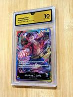 Bandai - 1 Graded card - One Piece - Monkey D. Luffy Sealed, Hobby en Vrije tijd, Nieuw