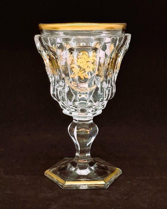 Baccarat, Since 1764 - Wijnglas - Baluster Wijnglas 19e Eeuw, Antiek en Kunst, Antiek | Glas en Kristal
